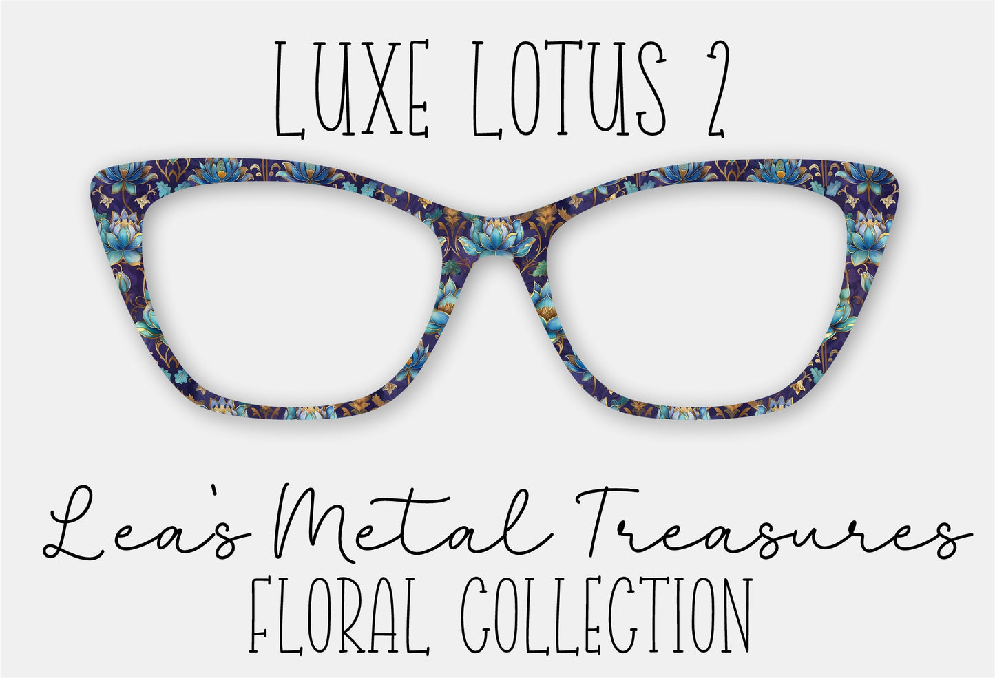 Luxe Lotus 2 Eyewear Frame Toppers