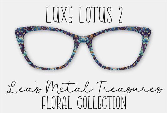 READY TO SHIP JUNE 2025 • Luxe Lotus 2 Eyewear Frame Toppers