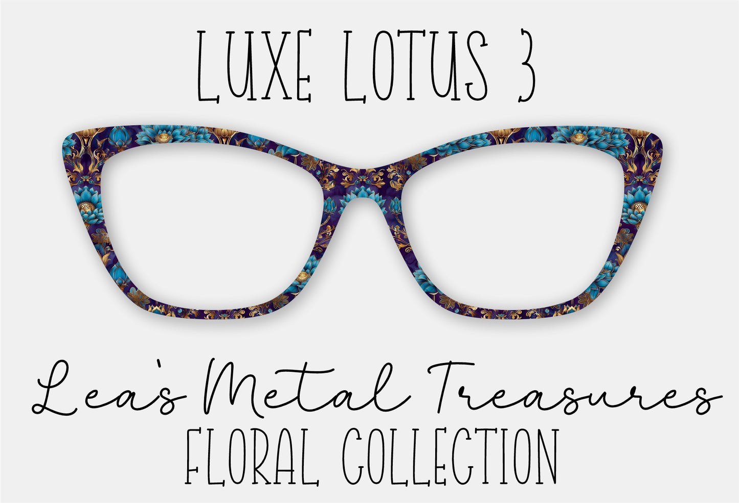 Luxe Lotus 3 Eyewear Frame Toppers