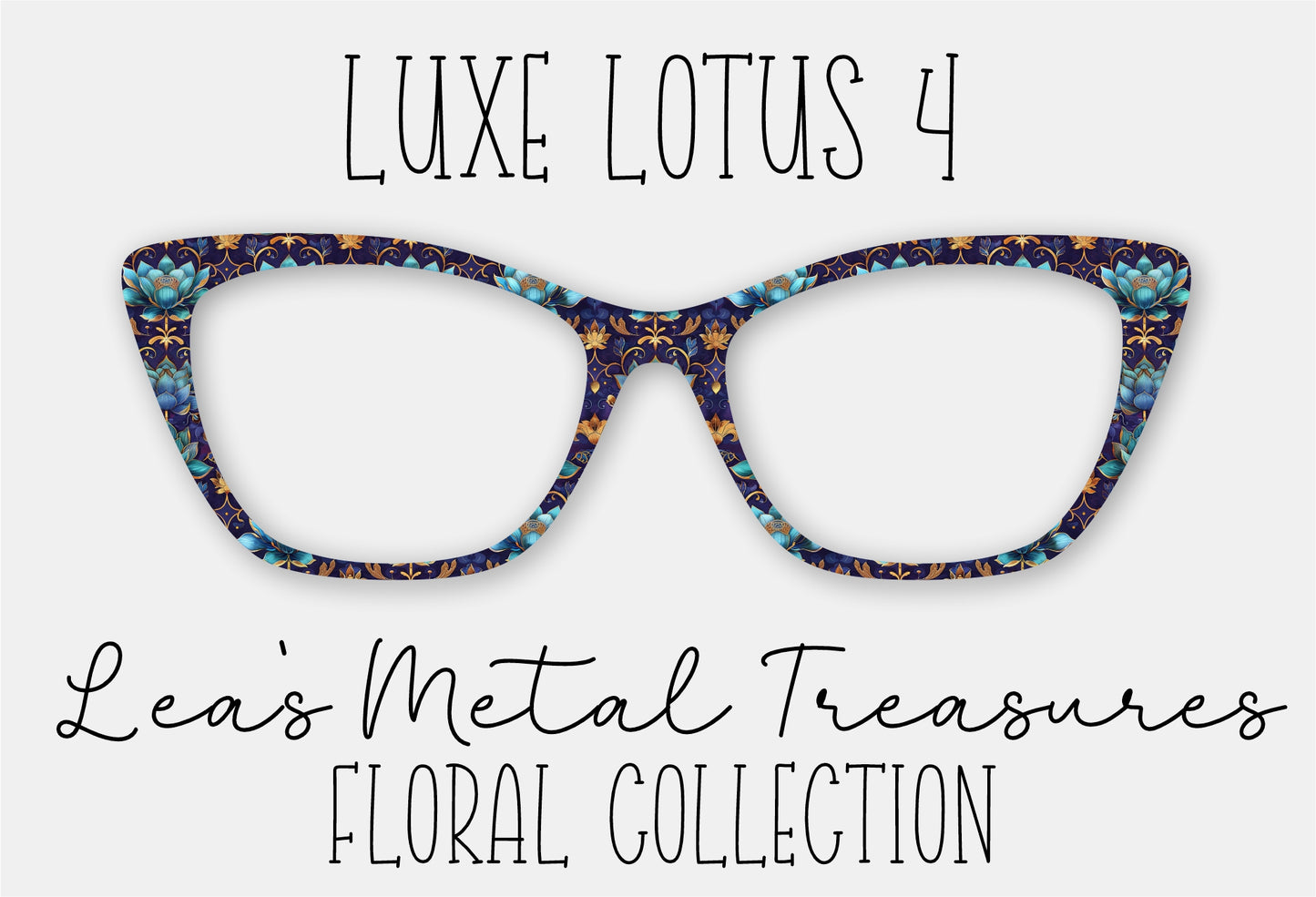 Luxe Lotus 4 Eyewear Frame Toppers