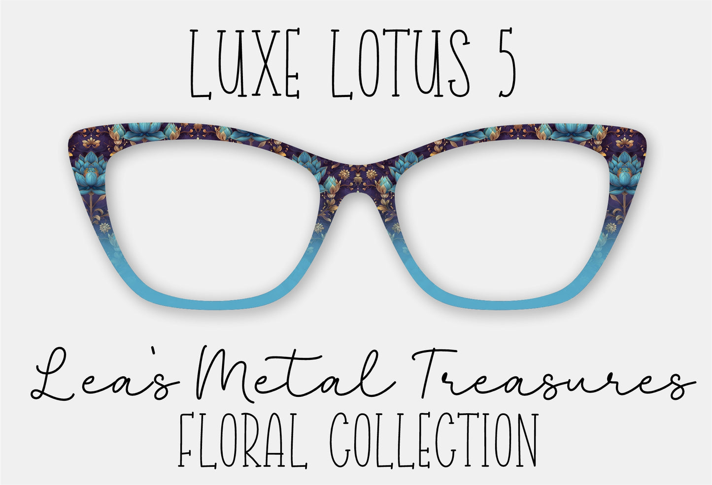 Luxe Lotus 5 Eyewear Frame Toppers