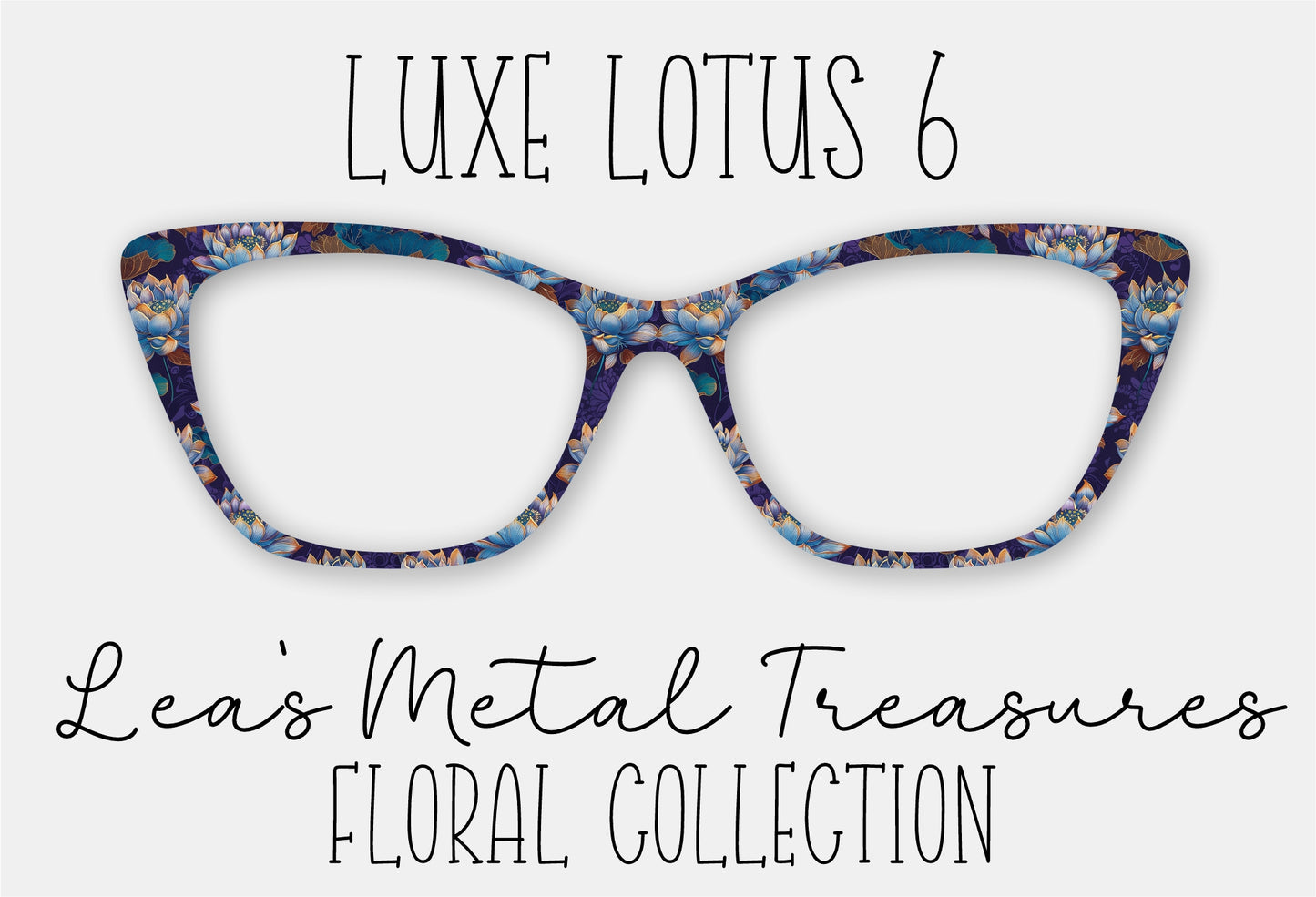 Luxe Lotus 6 Eyewear Frame Toppers