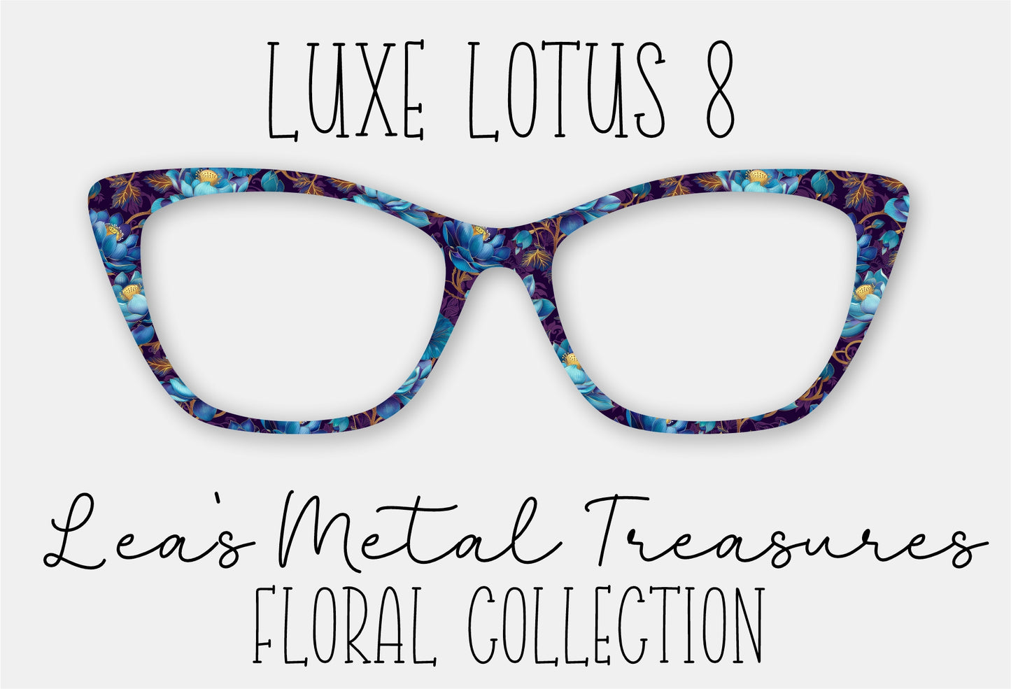 Luxe Lotus 8 Eyewear Frame Toppers