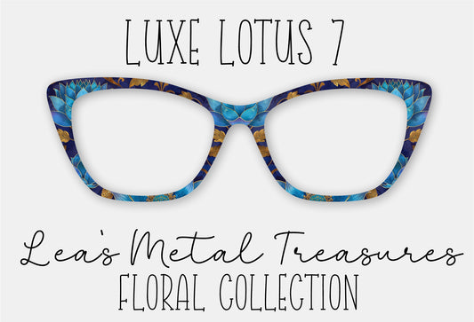 READY TO SHIP JUNE 2025 • Luxe Lotus 7 Eyewear Frame Toppers