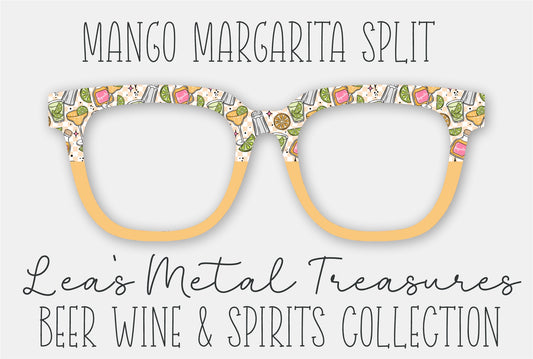 Mango Margarita Split Eyewear Frame Toppers COMES WITH MAGNETS
