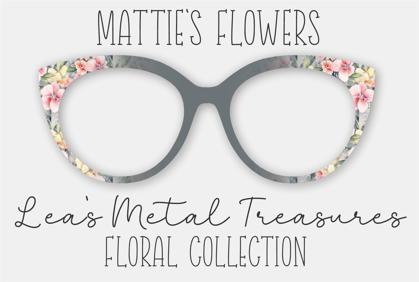 Mattie's Flowers Eyewear Frame Toppers