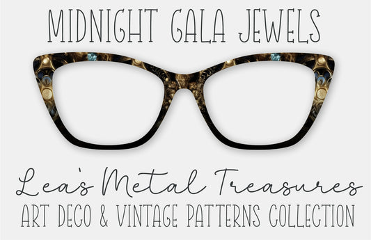 MIDNIGHT GALA JEWELS Eyewear Frame Toppers