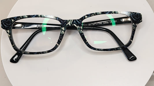 Midnight Roses Eyewear Frame Toppers COMES WITH MAGNETS