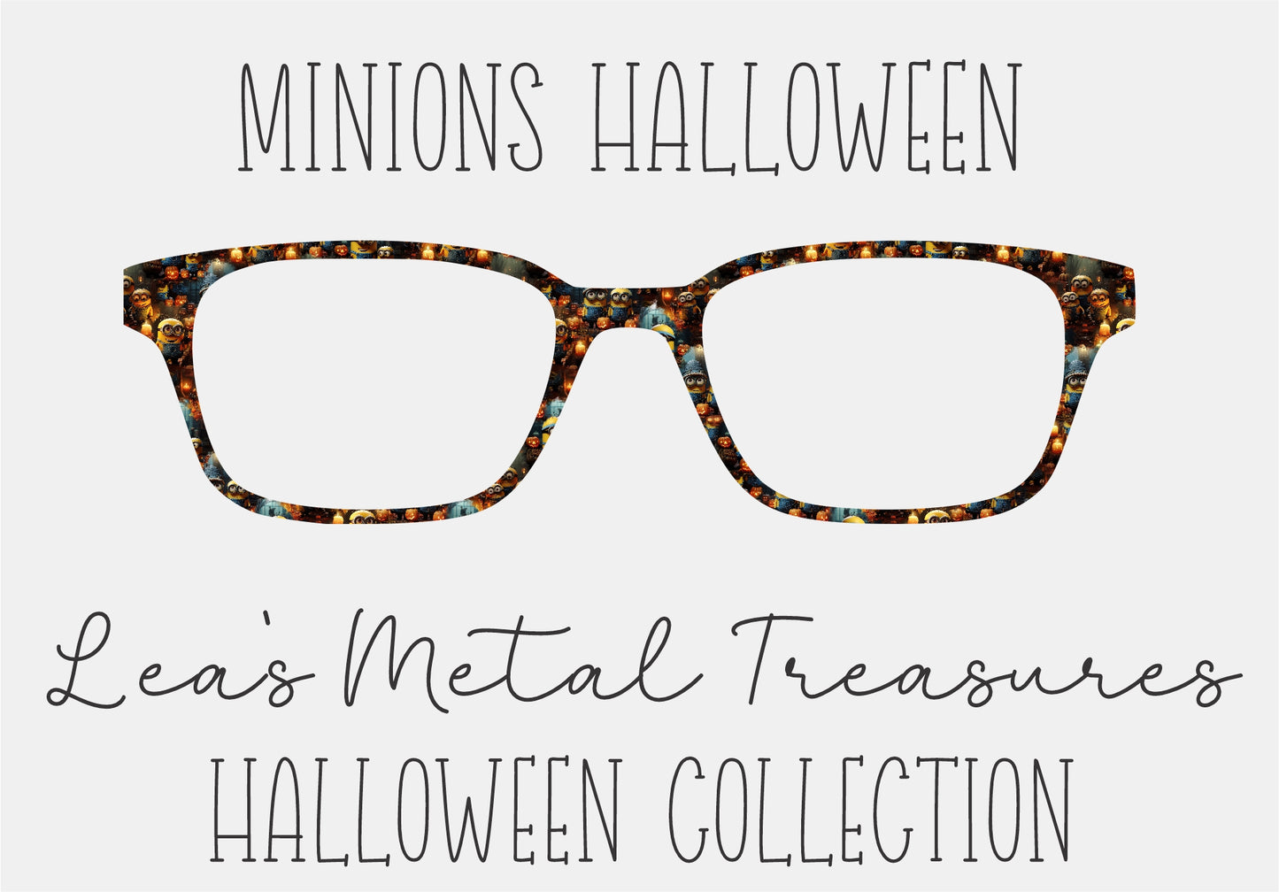 MINIONS HALLOWEEN Eyewear Frame Toppers COMES WITH MAGNETS