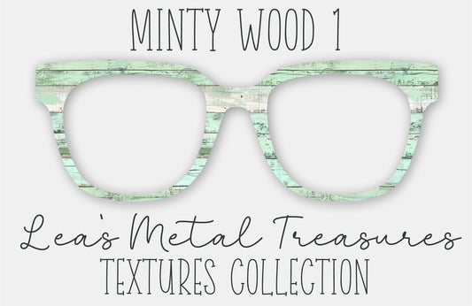 Minty Wood 1 • Magnetic Eyeglasses Topper