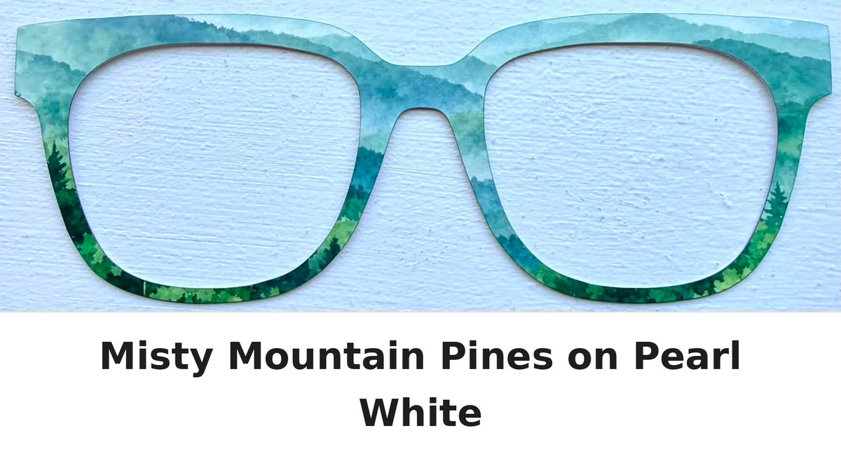 MISTY MOUNTAIN PINES Eyewear Frame Toppers SEPTEMBER 2026 TOPPER OF THE MONTH