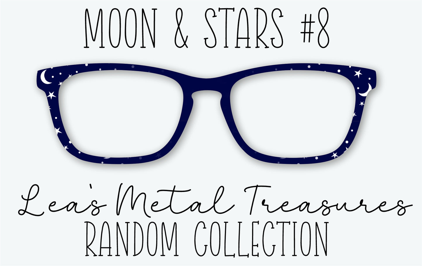 MOON & STARS #8 Eyewear Frame Toppers