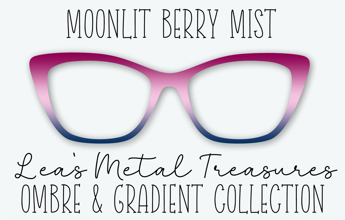 MOONLIT BERRY MIST Eyewear Frame Toppers • Subscription Box Semi Exclusive COMING NOVEMBER 2026