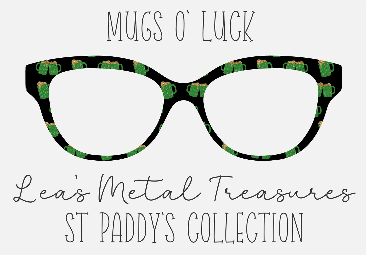 MUGS O LUCK Eyewear Frame Toppers COMES WITH MAGNETS