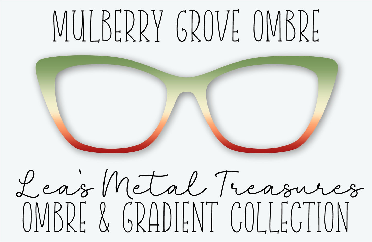 MULBERRY GROVE OMBRE Eyewear Frame Toppers • NOVEMBER 2025 TOPPER OF THE MONTH