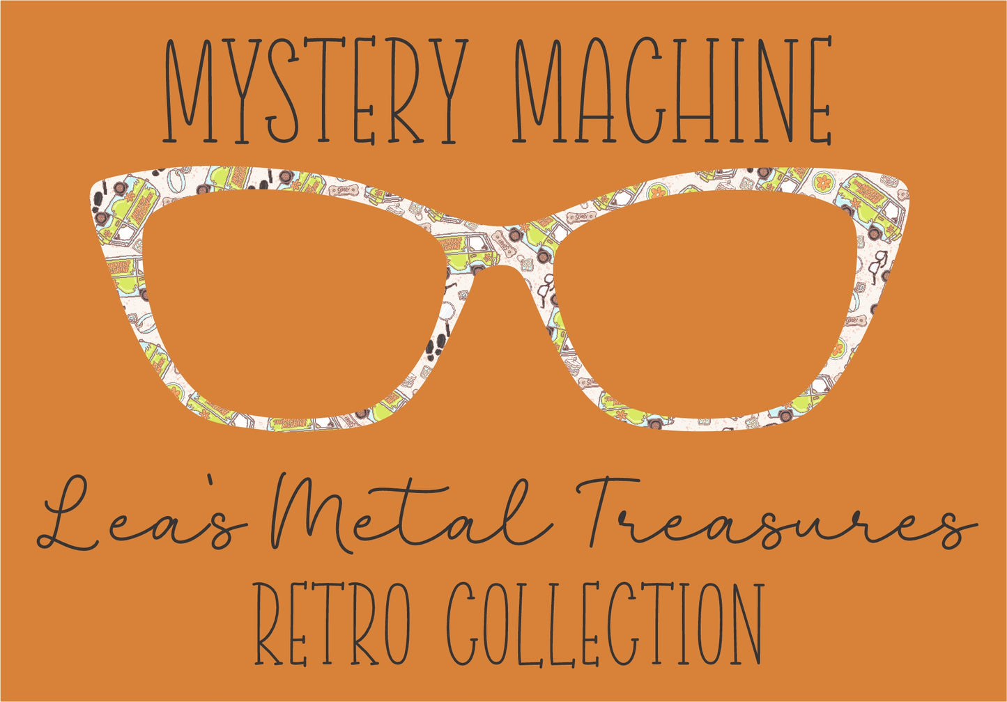 MYSTERY MACHINE Eyewear Frame Toppers COMES WITH MAGNETS