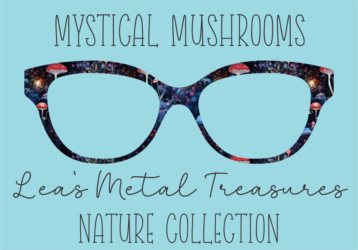 Mystical Mushrooms Frame Toppers