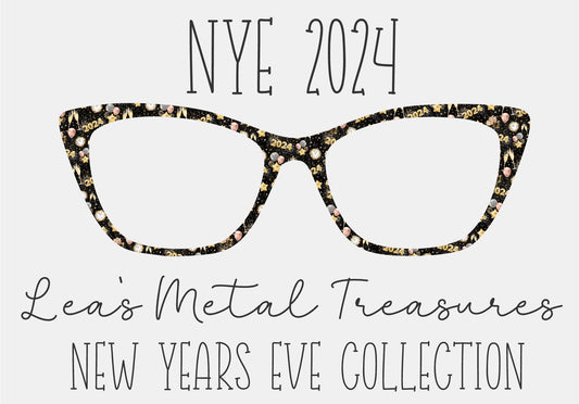 NYE 2024 Eyewear Frame Toppers COMES WITH MAGNETS