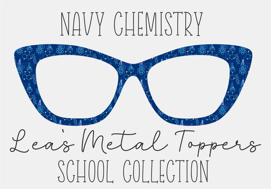 NAVY CHEMISTRY Eyewear Frame Toppers COMES WITH MAGNETS