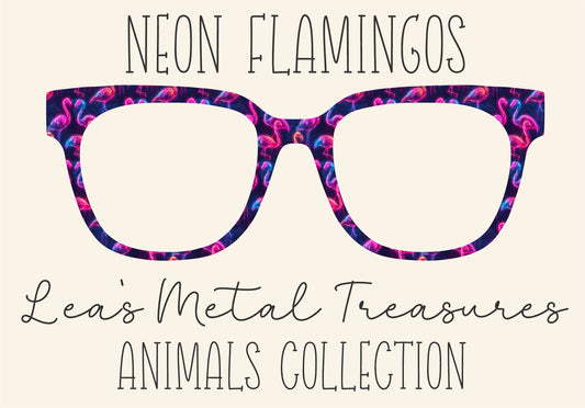 NEON FLAMINGOS Eyewear Frame Toppers COMES WITH MAGNETS