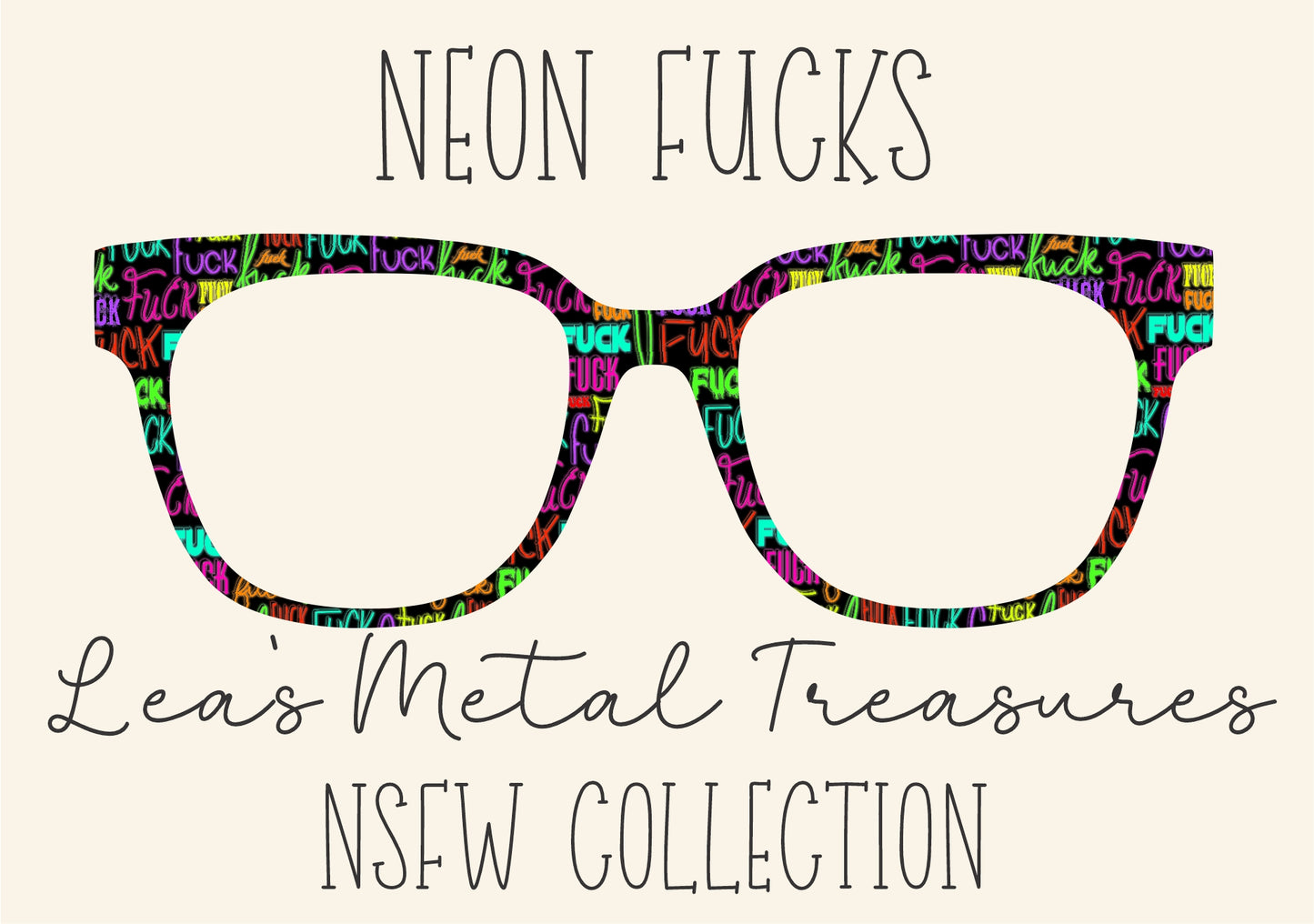 NEON FUCKS Eyewear Frame Toppers
