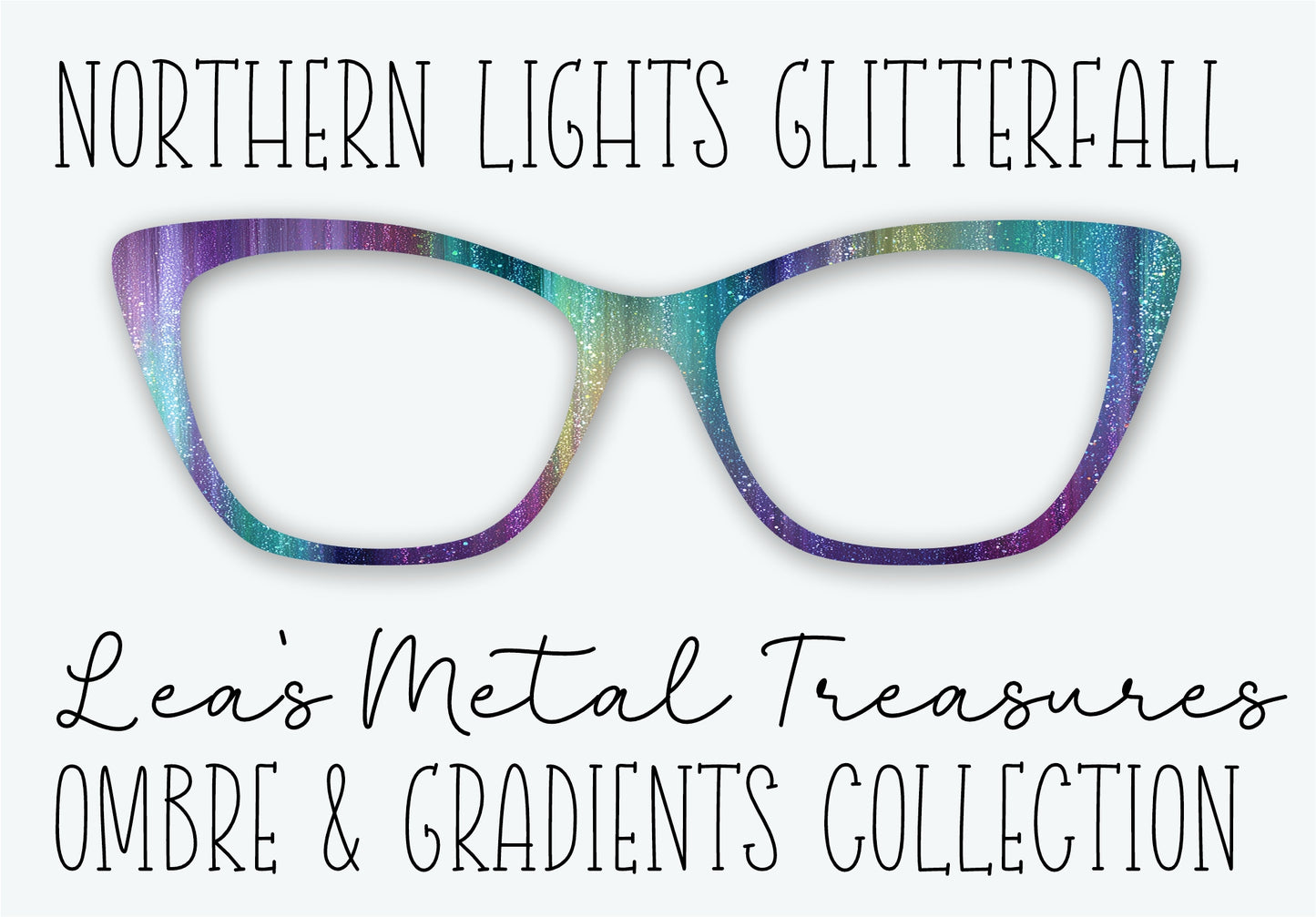 NORTHERN LIGHTS GLITTERFALL Eyewear Frame Toppers β’ Subscription Box Semi Exclusive COMING MARCH 2027 β’ FROM SEPTEMBER 2026 BOX