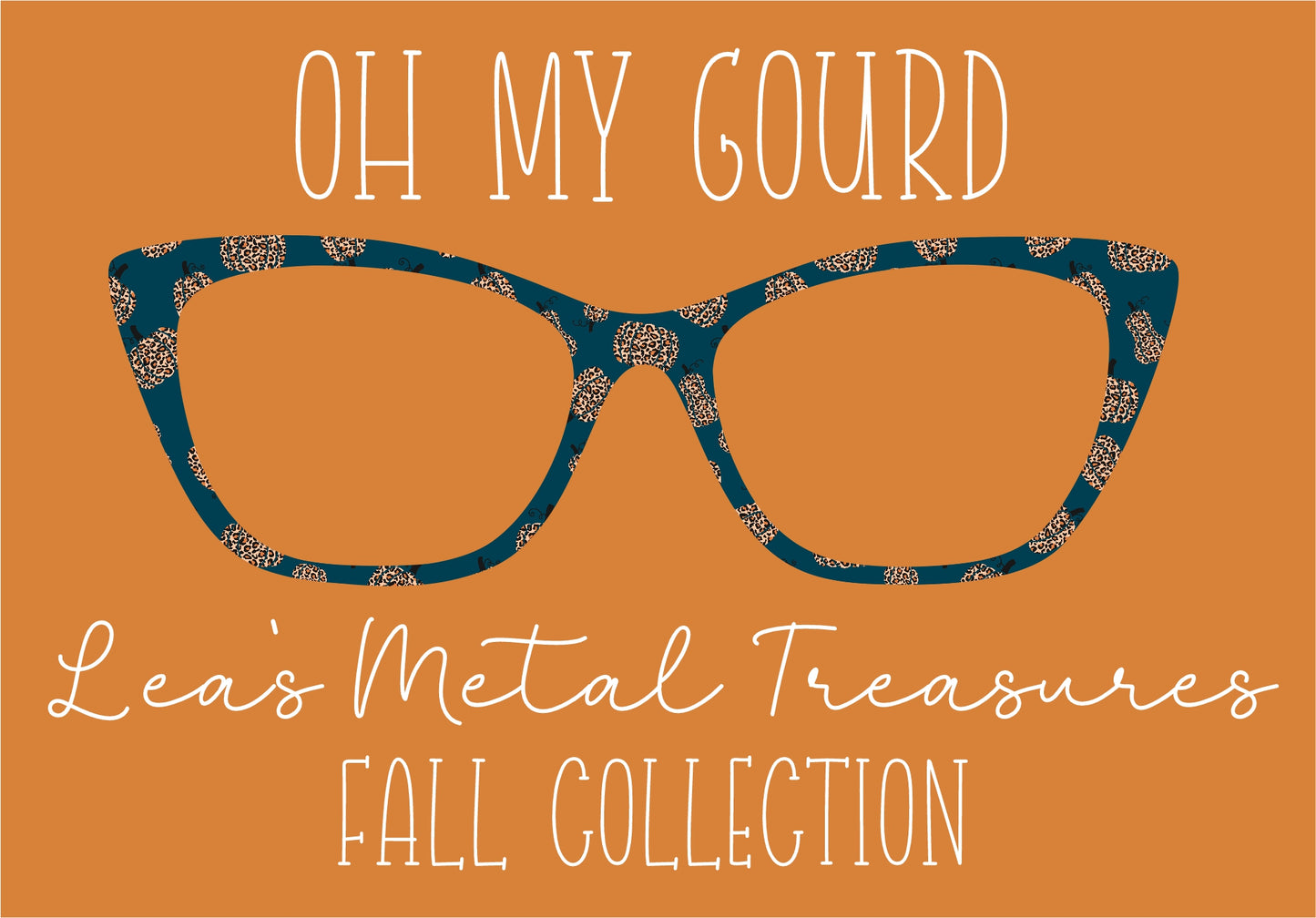 OH MY GOURD Eyewear Frame Toppers COMES WITH MAGNETS