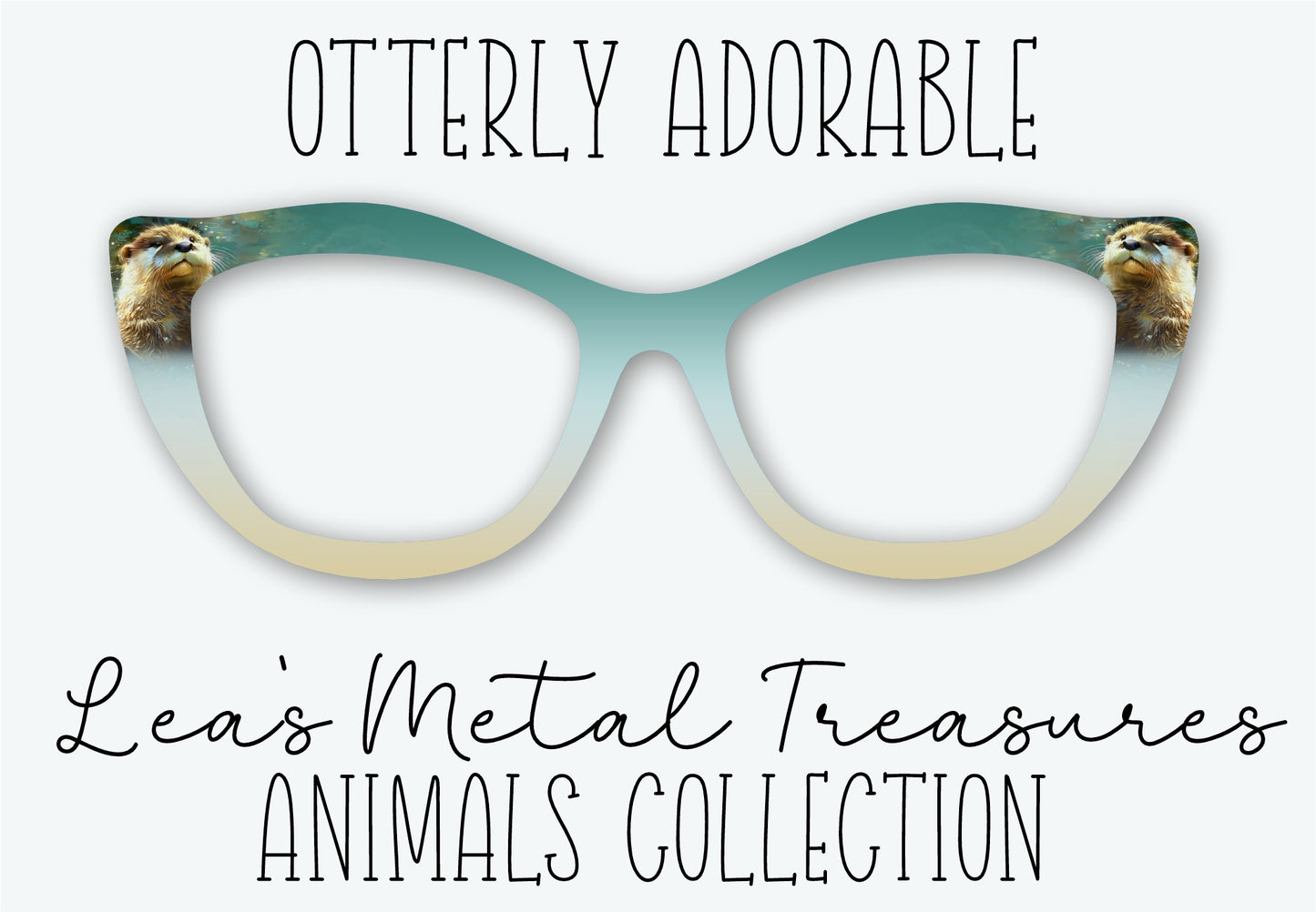 Otterly Adorable Eyewear Frame Toppers