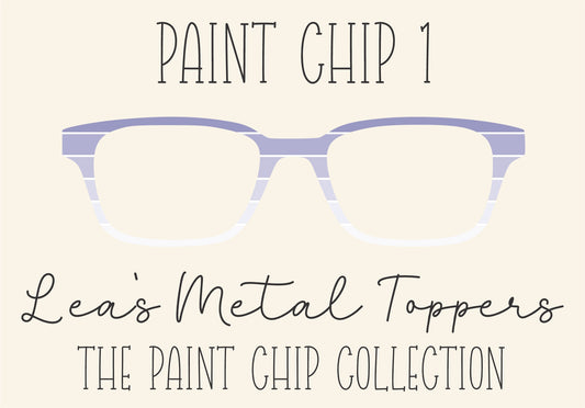 PAINT CHIP 1 Eyewear Frame Toppers COMES WITH MAGNETS
