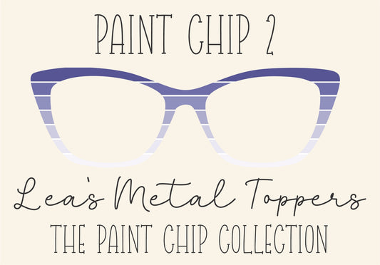 PAINT CHIP 2 Eyewear Frame Toppers COMES WITH MAGNETS