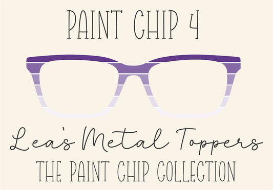 PAINT CHIP 4 Eyewear Frame Toppers COMES WITH MAGNETS