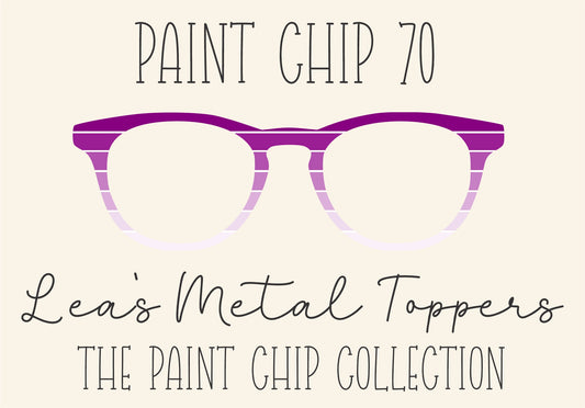 PAINT CHIP 70 Eyewear Frame Toppers COMES WITH MAGNETS