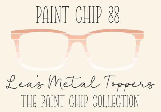 PAINT CHIP 88 Eyewear Frame Toppers COMES WITH MAGNETS
