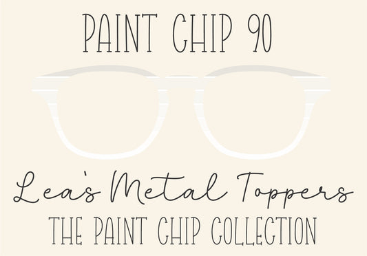 PAINT CHIP 90 Eyewear Frame Toppers COMES WITH MAGNETS