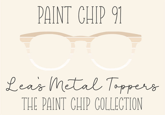 PAINT CHIP 91 Eyewear Frame Toppers COMES WITH MAGNETS