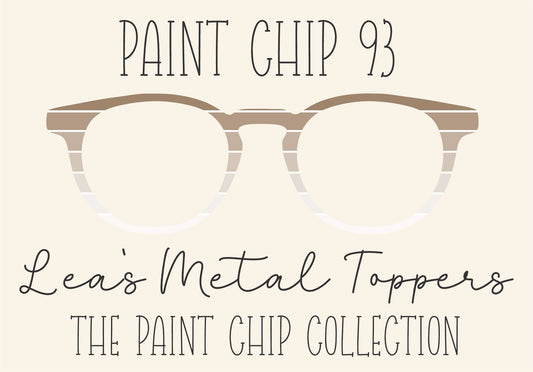 PAINT CHIP 93 Eyewear Frame Toppers COMES WITH MAGNETS