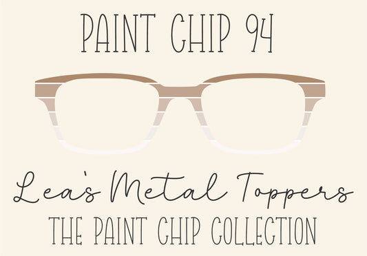 PAINT CHIP 94 Eyewear Frame Toppers COMES WITH MAGNETS