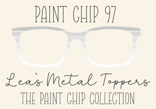 PAINT CHIP VERTICAL 97 Eyewear Frame Toppers COMES WITH MAGNETS