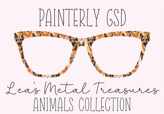 PAINTERLY GSD Eyewear Frame Toppers COMES WITH MAGNETS