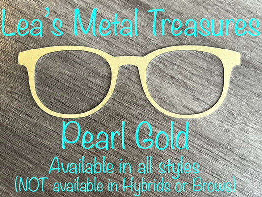 Pearl Gold Naked Collection - Eyeglasses Cover - Comes with Magnets