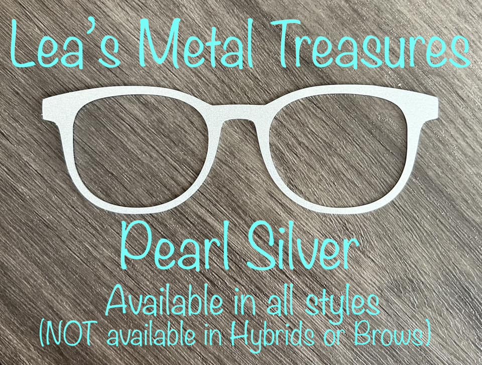 Pearl Silver Naked Collection - Eyeglasses Cover - Comes with Magnets