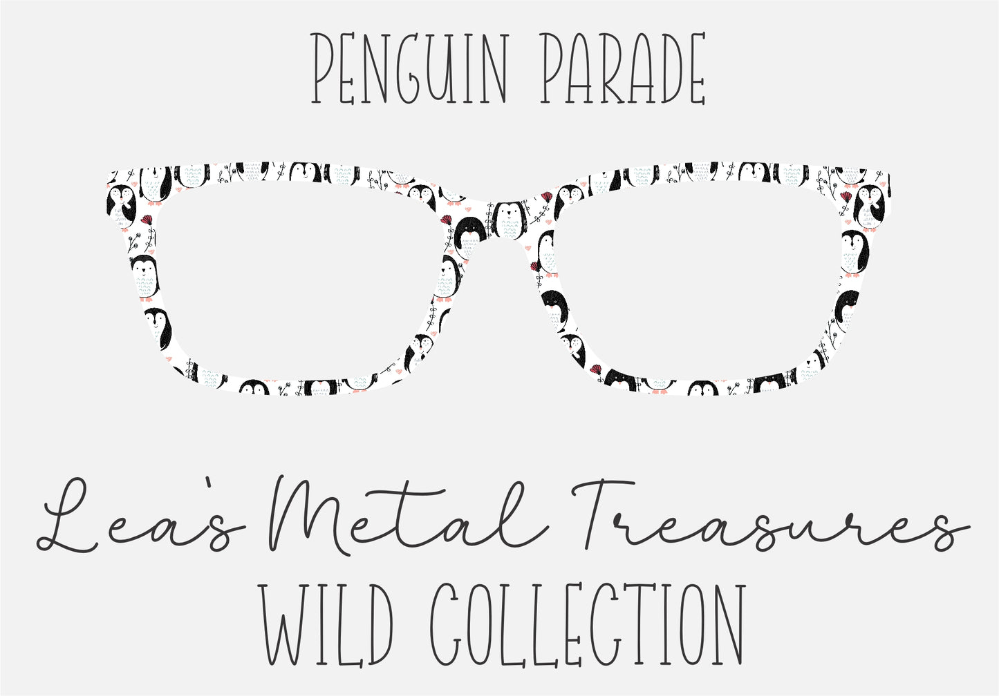 PENGUIN PARADE Eyewear Frame Toppers COMES WITH MAGNETS