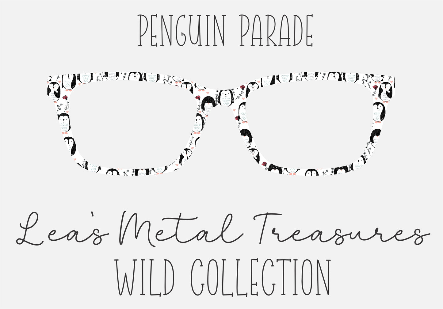 PENGUIN PARADE Eyewear Frame Toppers COMES WITH MAGNETS