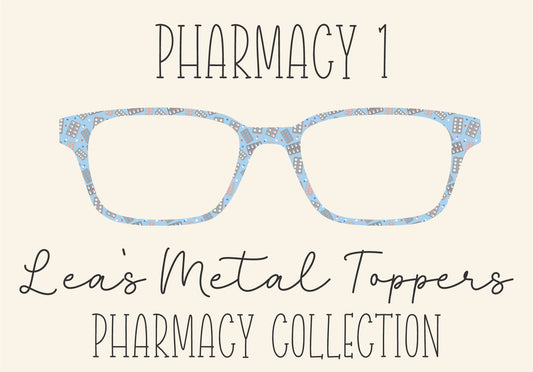 PHARMACY 1 Eyewear Frame Toppers COMES WITH MAGNETS