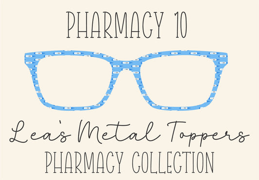 PHARMACY 10 Eyewear Frame Toppers COMES WITH MAGNETS