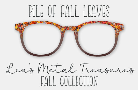 Pile of Fall Leaves • Magnetic Eyewear Frame Toppers