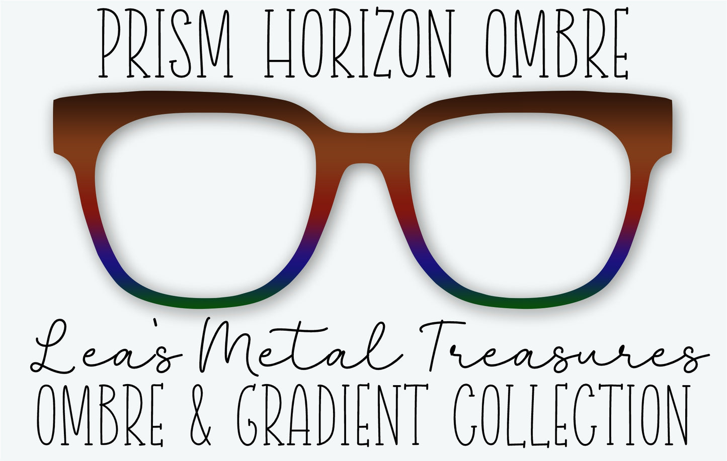 Prism Horizon Ombre Eyewear Frame Toppers