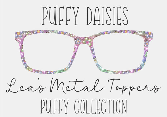 PUFFY DAISIES Eyewear Frame Toppers COMES WITH MAGNETS