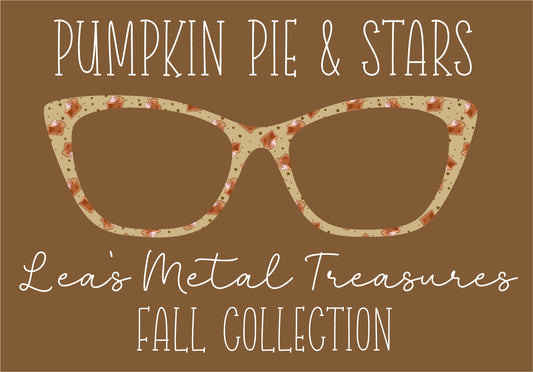 PUMPKIN PIE AND STARS Eyewear Frame Toppers COMES WITH MAGNETS
