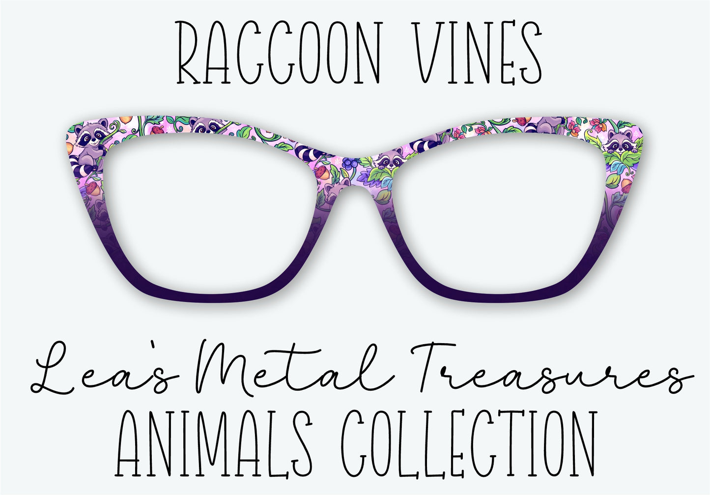 RACCOON VINES Eyewear Frame Toppers